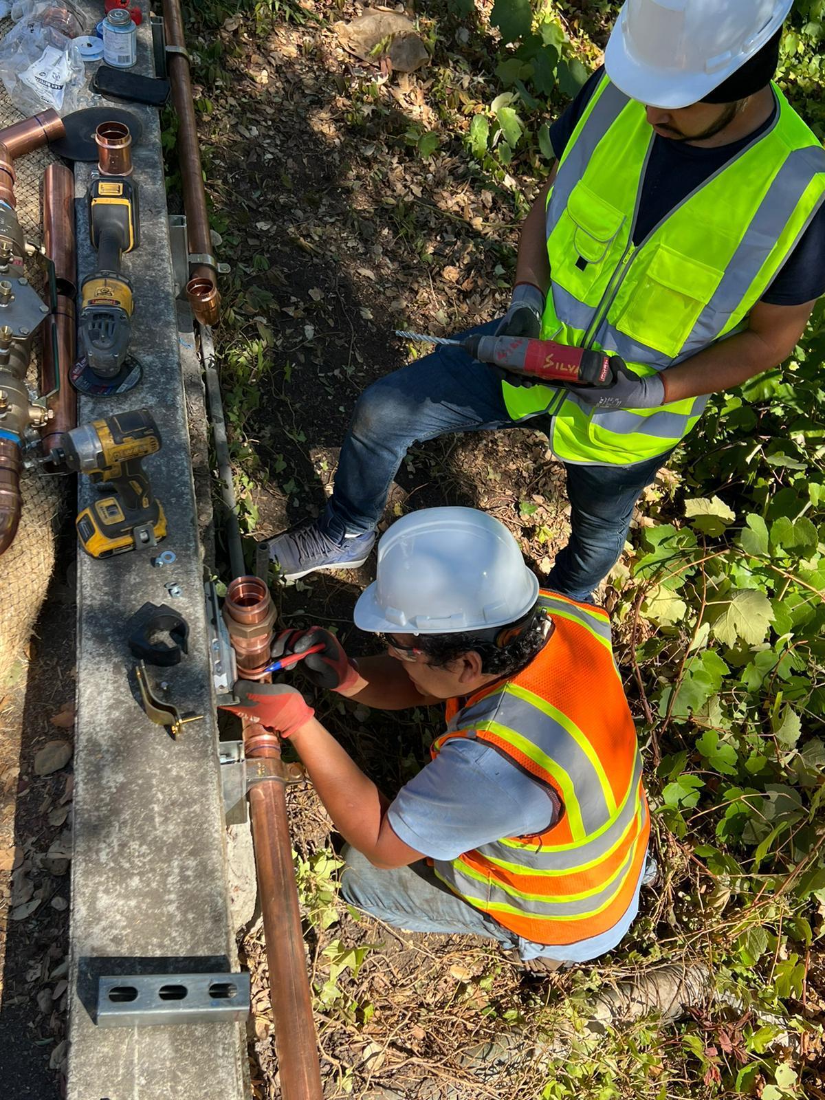 GB Plumbing service project 24 in Burlingame CA